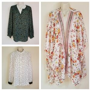 Loft/Bryant/Talbots Blouse Bundle